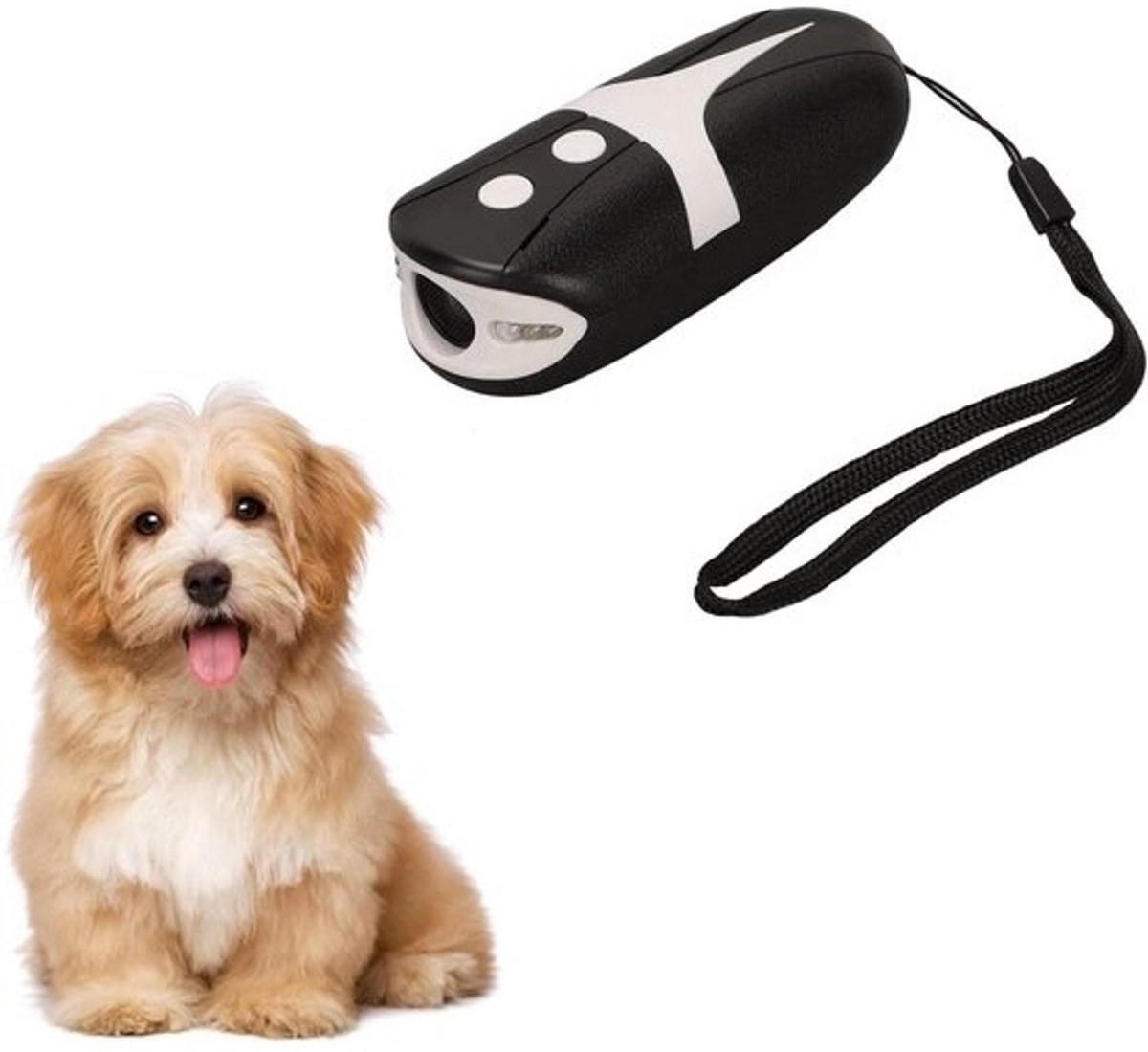 Ronte - Handheld anti-blafapparaat voor honden met 16.5ft bereik
