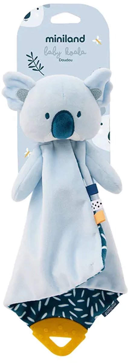 Miniland Koala Doudou Blauw Kinderen