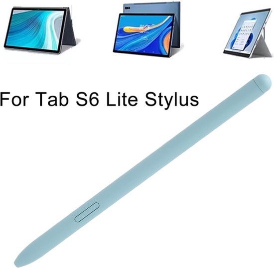 Vervangende smartpen - met 5 tips - voor tablet - Blauw - Hoge gevoeligheid - Compatibel met SM P610 - SM P615 — afbeelding 2