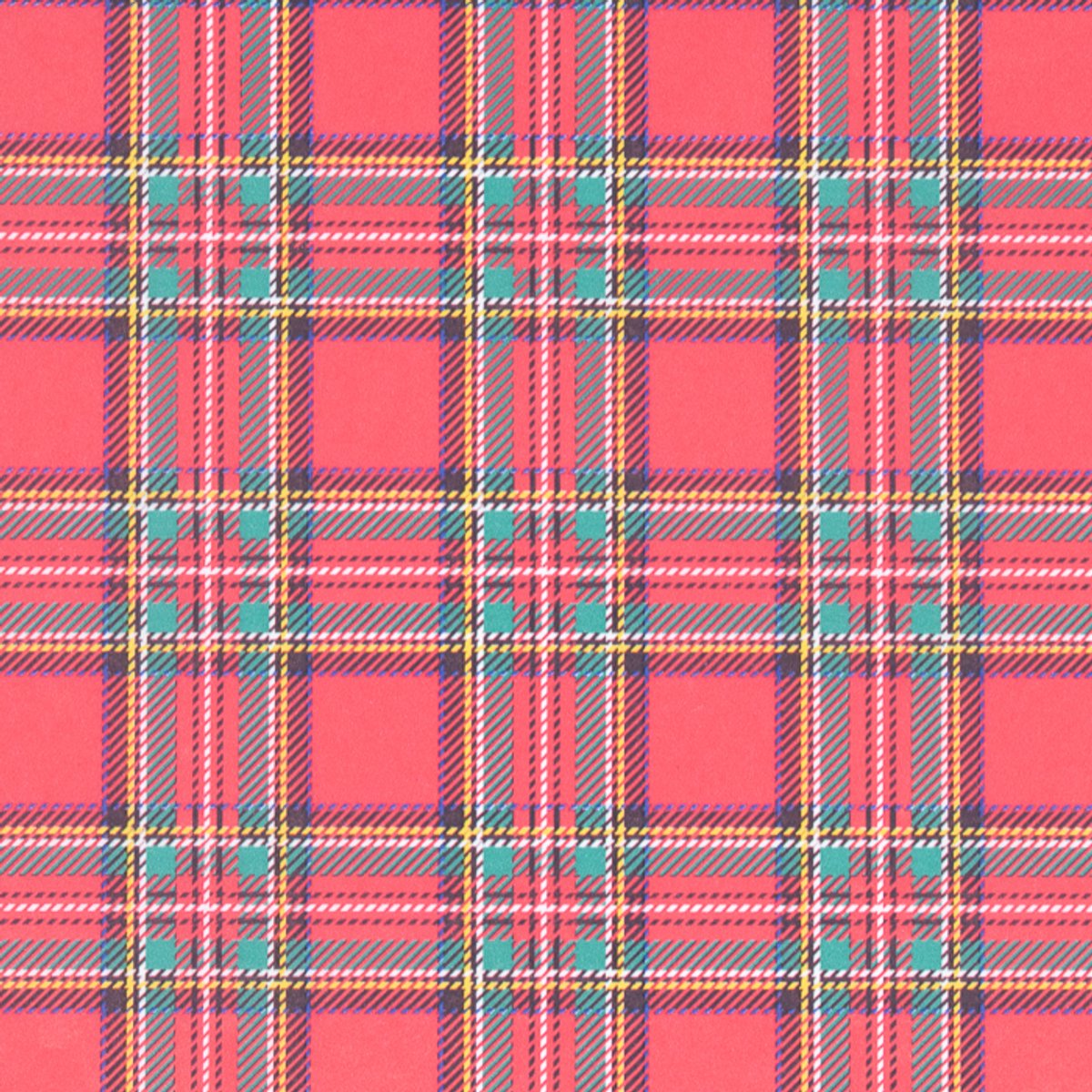Vloeipapier - rood Schotse ruit - 75 x 50 cm - 240 vellen
