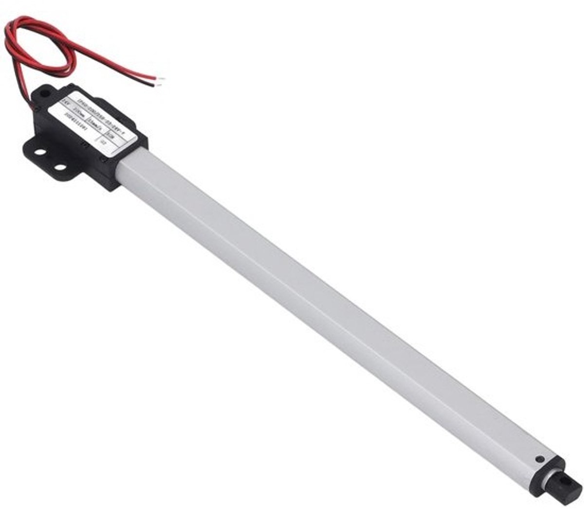 Elektrische lineaire actuator - 200 mm slag - 24V DC - 150N stuwkracht - Snelle 4 mm/s - IPX4 - Aluminium en ABS - Compact formaat