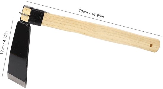 Solidchoice- Schoffel Ergonomisch Houten Handgreep - Tuingereedschap - Graafschop - Lichtgewicht - Robuust - Comfortabele Grip van Solidchoice — afbeelding 4