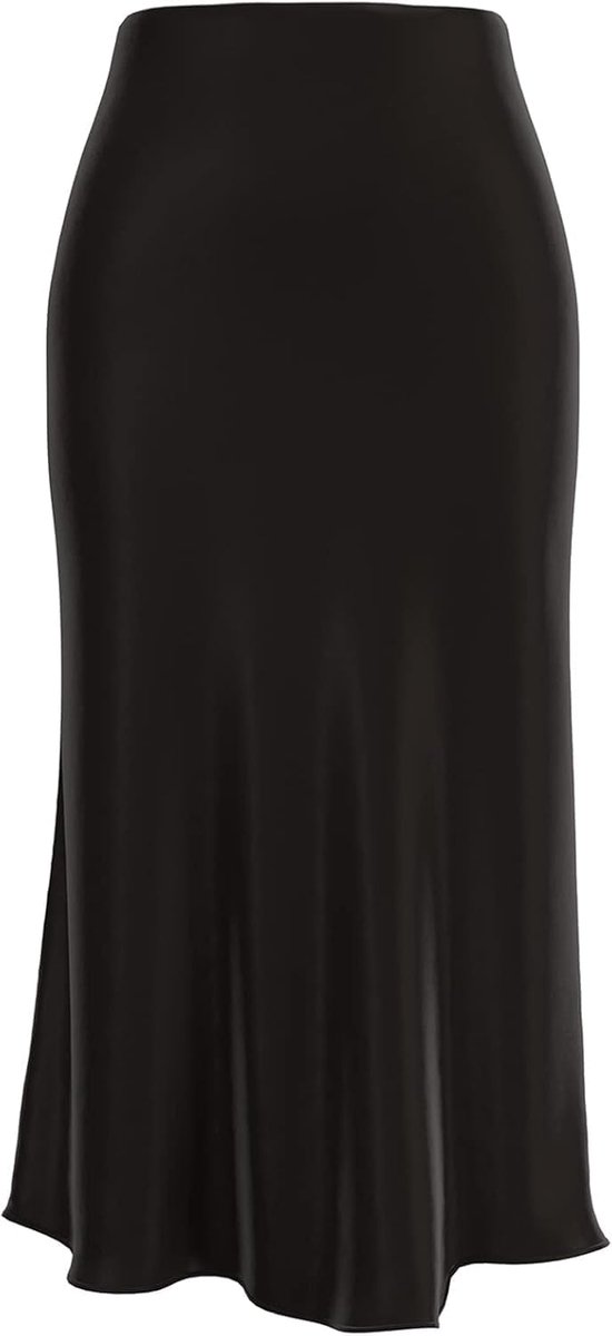 Comefohome Damesrok, midi-rok, lange rok, zomer, verborgen elastische taille, casual luipaardrok, midi-rok, zomerrok, luipaardrok