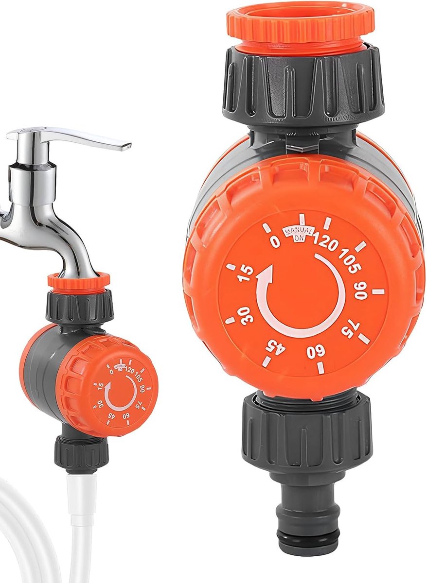 Klok voor Besproeiing Allesweer Mechanische | Timer Voor Tuinberegening En Tuinslang Voor Achtertuin Terras Tuin Park Beginners Huiseigenaren Tuiniers En Boeren