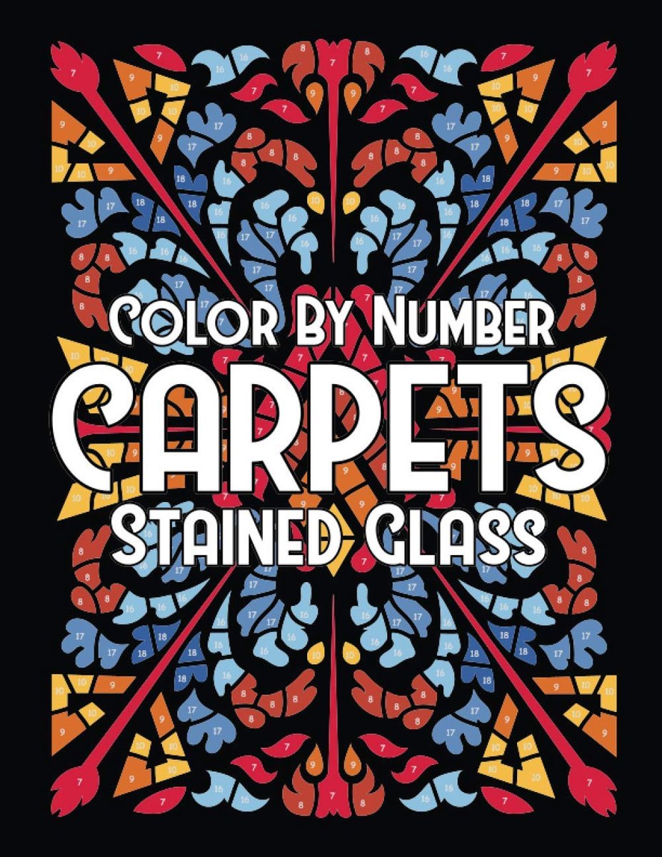 Color By Number CARPETS Stained Glass - ShopVlot