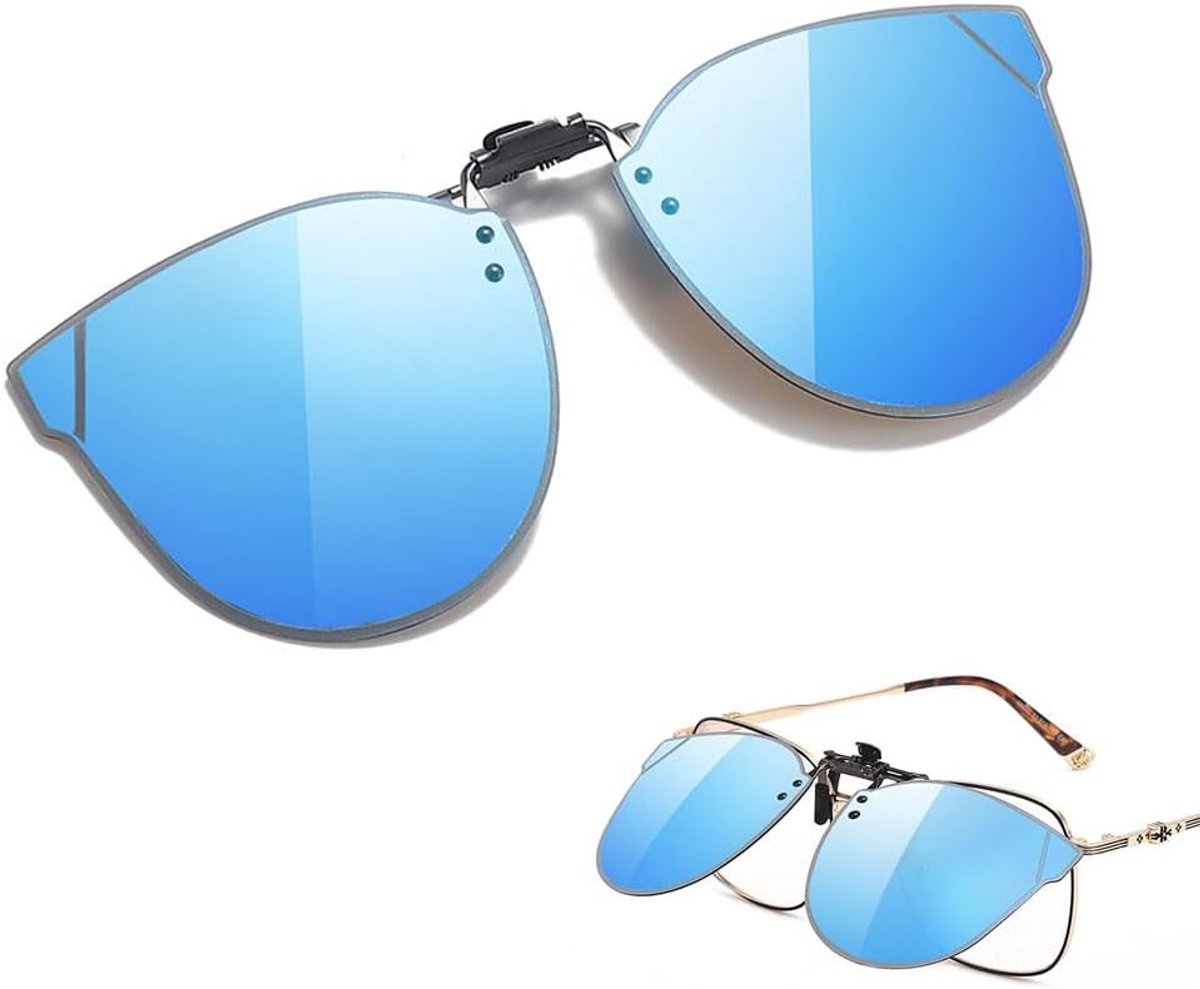 Zonnebrilclip, gepolariseerde clip-on zonnebril, UV400 zonnebril, gepolariseerde clip-on nachtrijbril