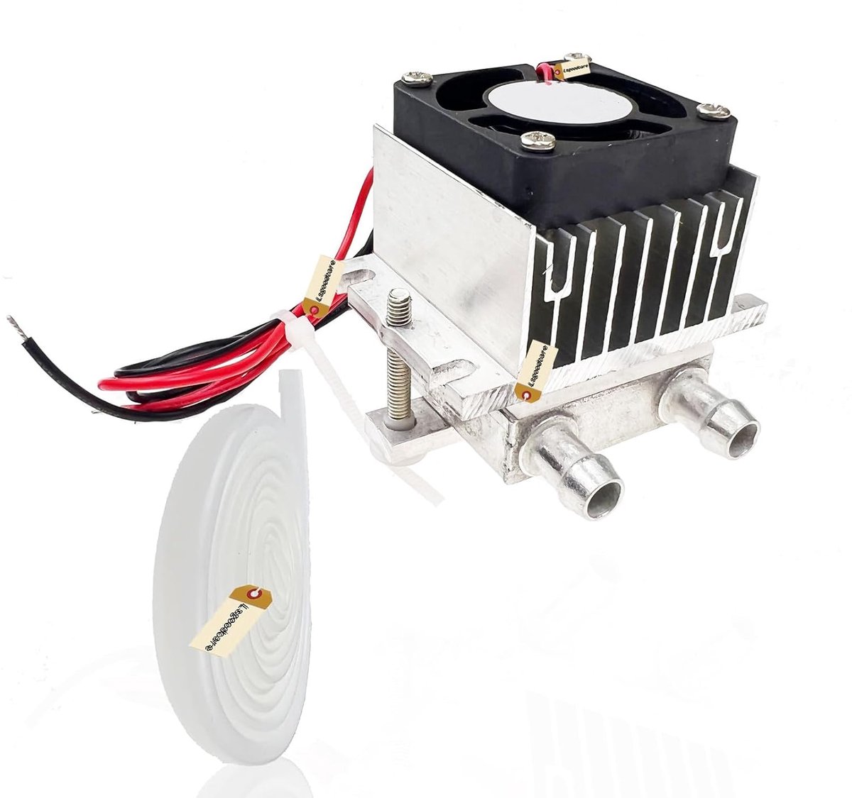 12 V thermo-elektrisch Peltier-koelsysteem, halfgeleiderkoeling, koeler, DHZ-kit, mini-airconditioner, koelkast + waterkoelbuis