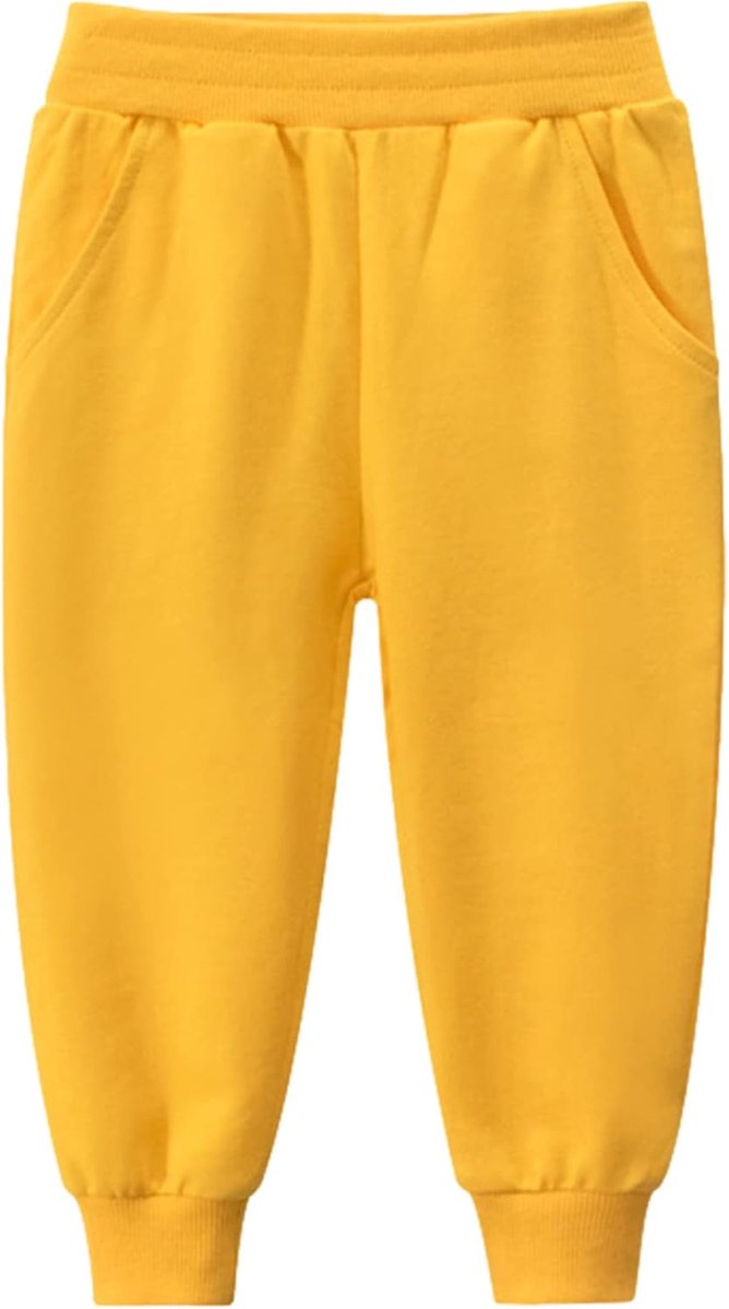 Katoen Sport Joggers Elastische Tailleband Kids Casual Play Lange Joggingbroek Broek