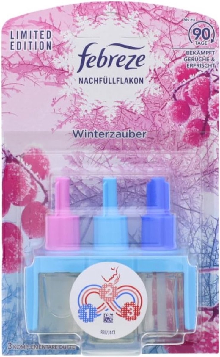 Geurstekker navulling - winterbessen - 20 ml - Kamerspray - luchtverfrisser