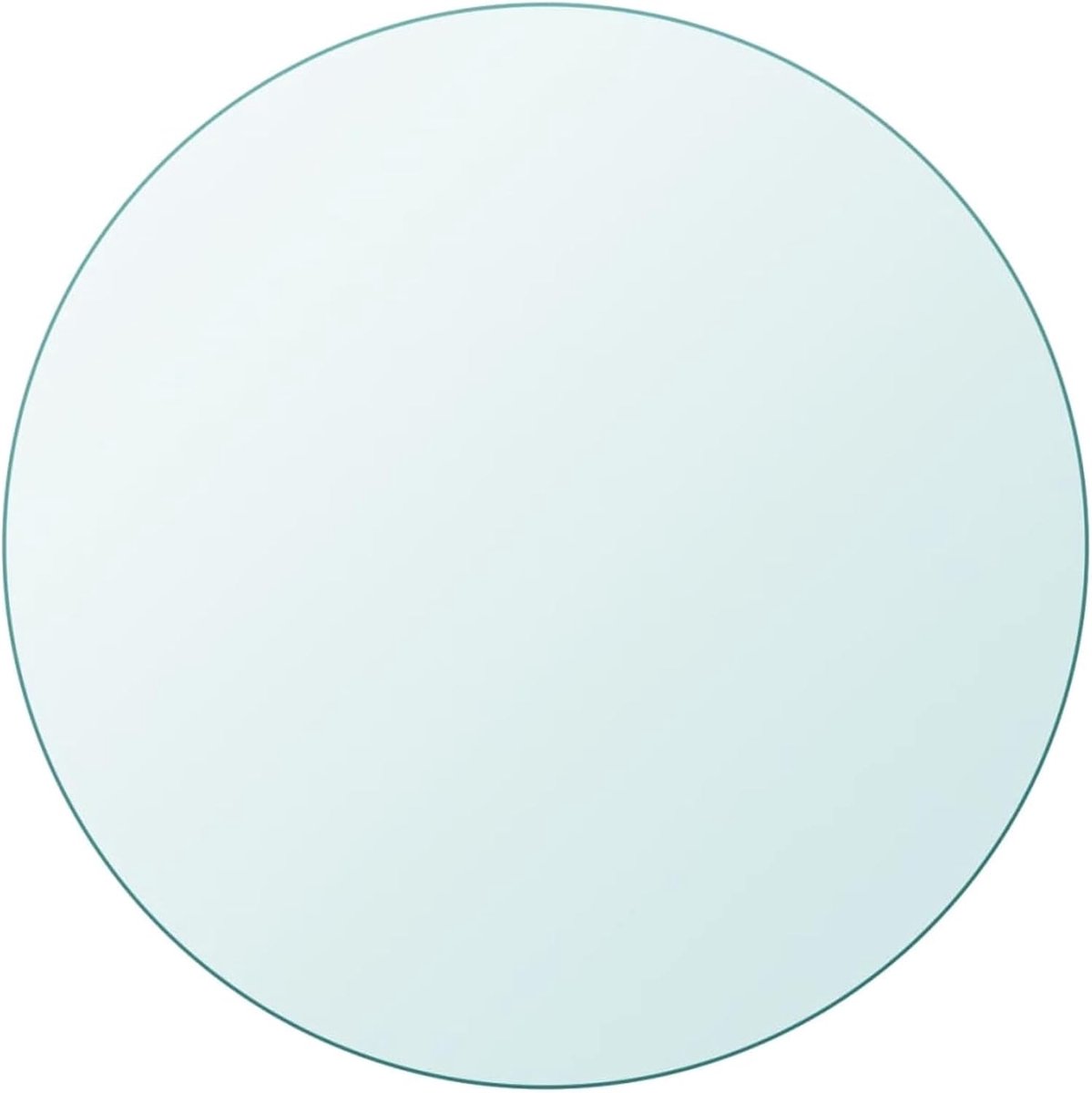 Tafelblad, rond, vierkant, rechthoekig, van gehard glas, dikte 6/8/10 mm, keukentafelblad, tafelblad voor eetkamer, tafelblad, tafelblad van glas