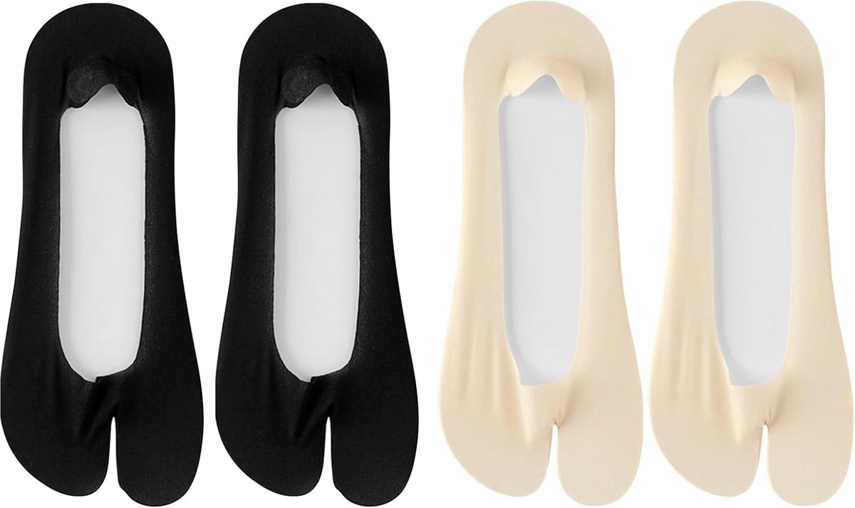 Sokken voor dames, onzichtbare sokken, verkoelend textiel, antislip, ademend, ballerinasokken, loafersokken