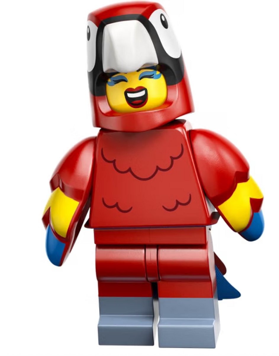 LEGO® Serie 28: Dierenkostuums Papegaaienkostuumfan 71051