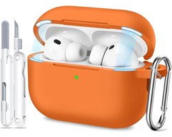 Siliconen voor AirPods Pro 3 Hoes, M-Orange