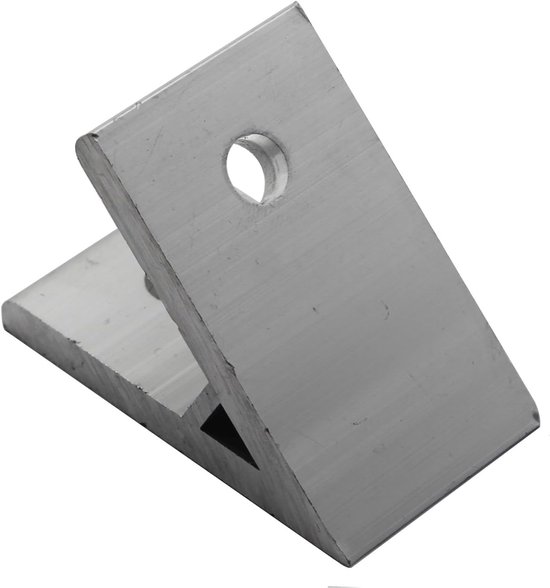 (6 stuks) 4545 Serie 45 Graden Hoek Hoek Beugels Hoek Braces Connectors Joint Voor Aluminium Extrusie Profiel — afbeelding 2