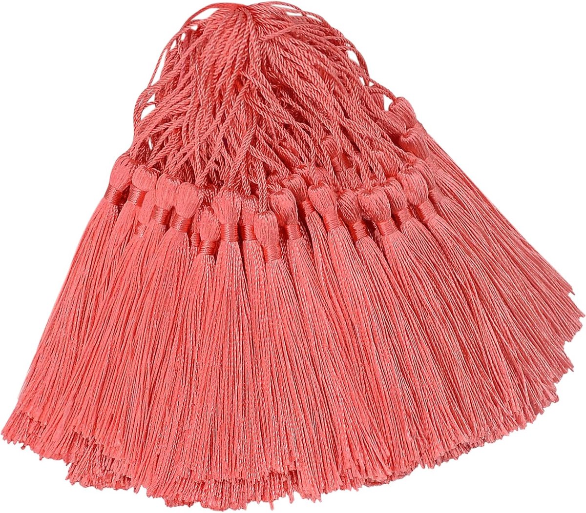 100 stuks mini zijdeachtige kwasthangers, klein knutselen voor doe-het-zelf bladwijzers, slinger, armband, oorbel, ketting, tas, kaart, sleutelhanger, cadeau, decoratie, gepersonaliseerde vrouw,