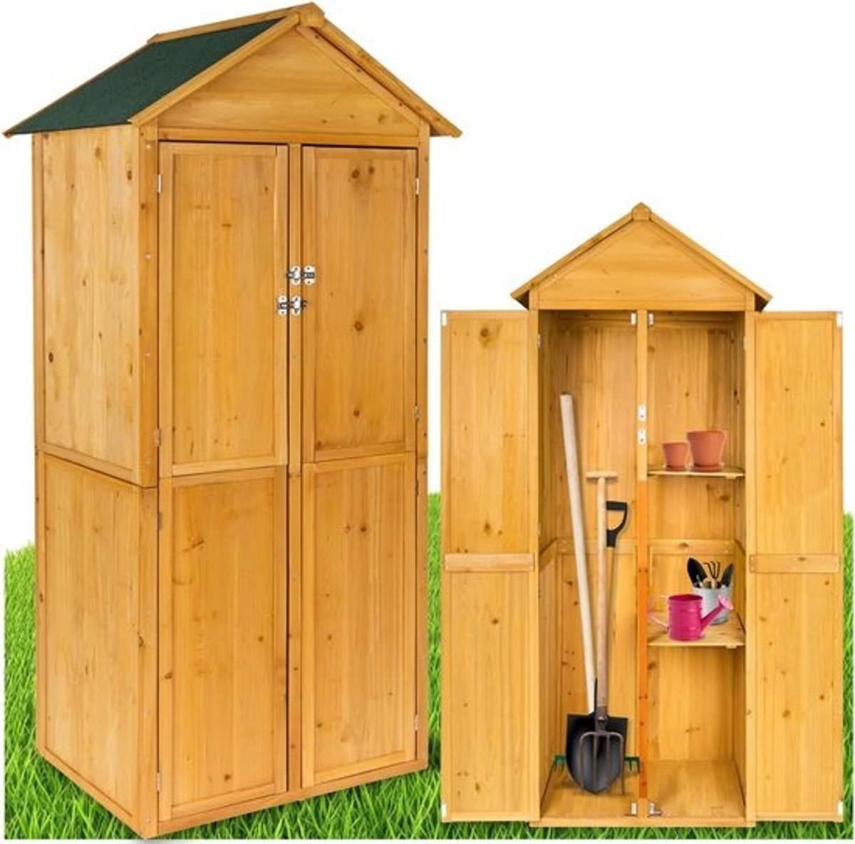 Tuinkast - Opbergkast voor de tuin - Opbergschuur voor de tuin - Buitenmeubels