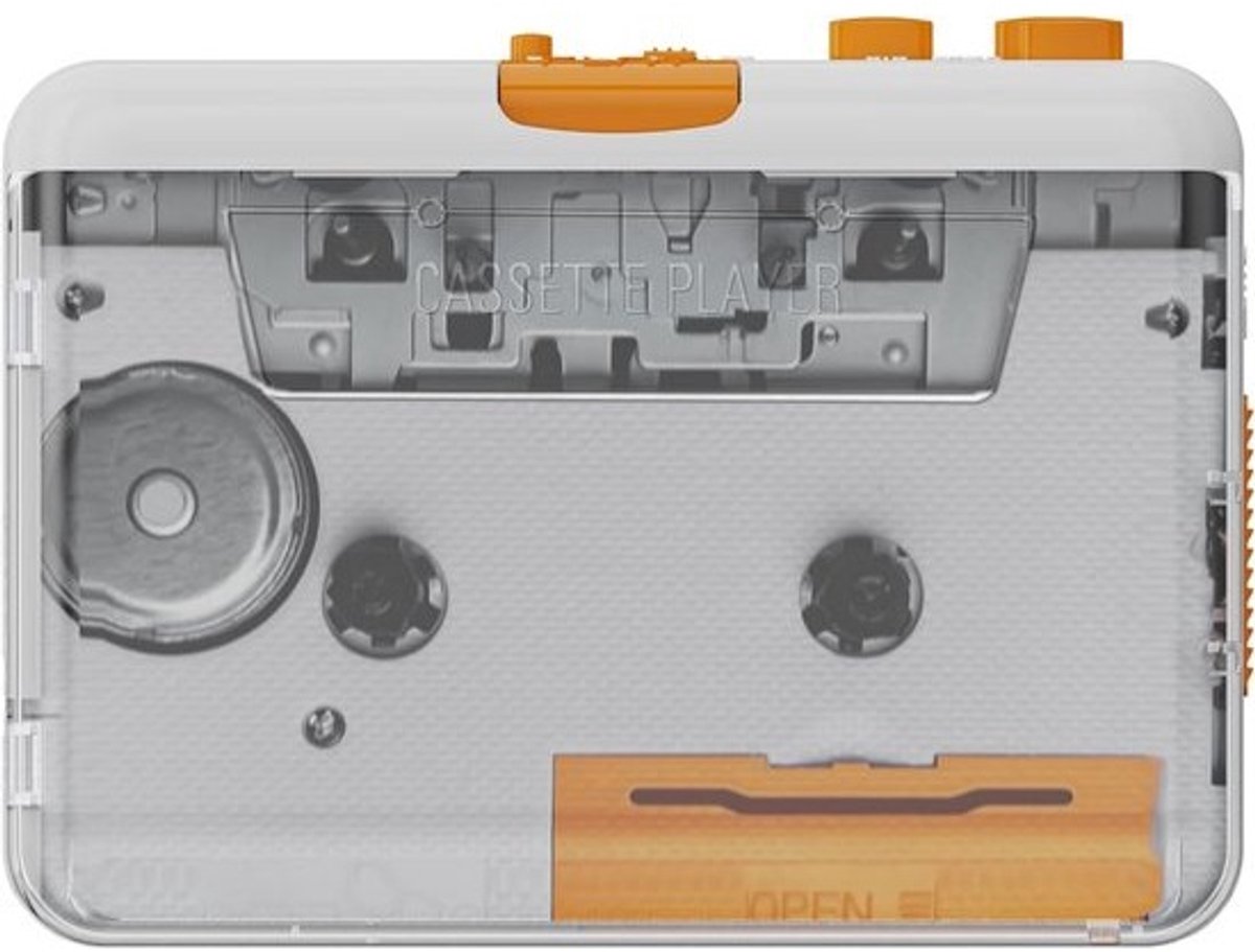 Cassettespeler - walkman - klassiek geluid