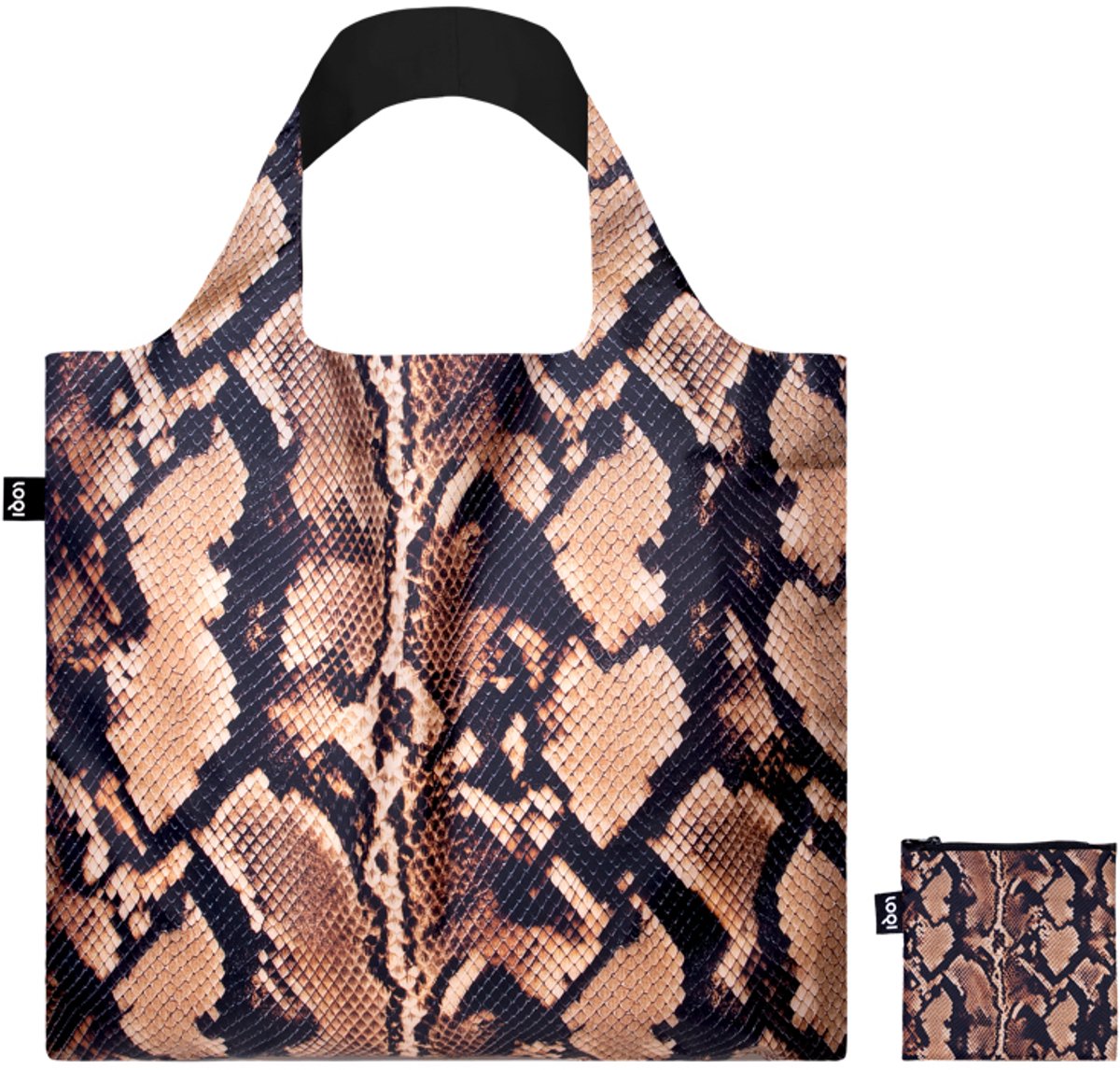 LOQI Bag Large - Snake Brown CiCLO