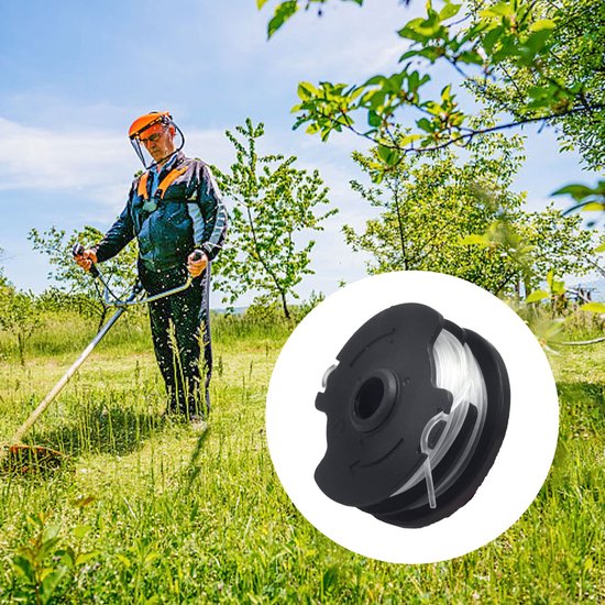 4 Stuks Vervangende Fadenspulen voor Parkside Accu-Rasentrimmer — afbeelding 5