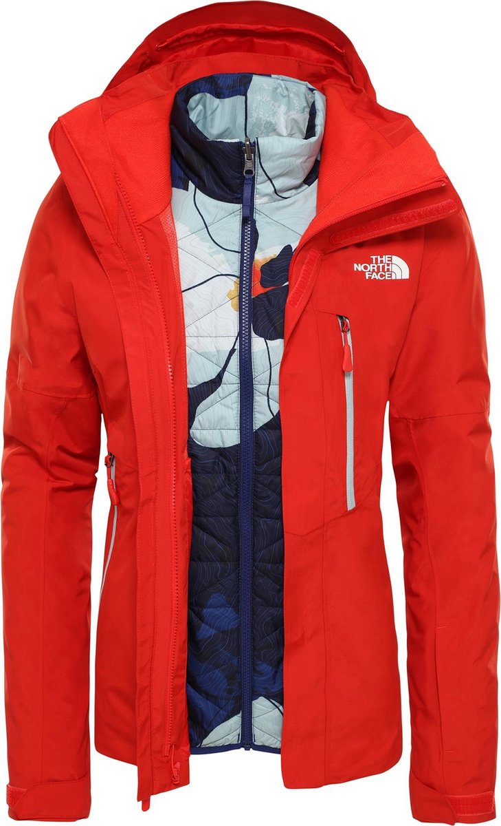 The North Face W Garner Triclimate Dames Wintersportjas Fiery Red M bol