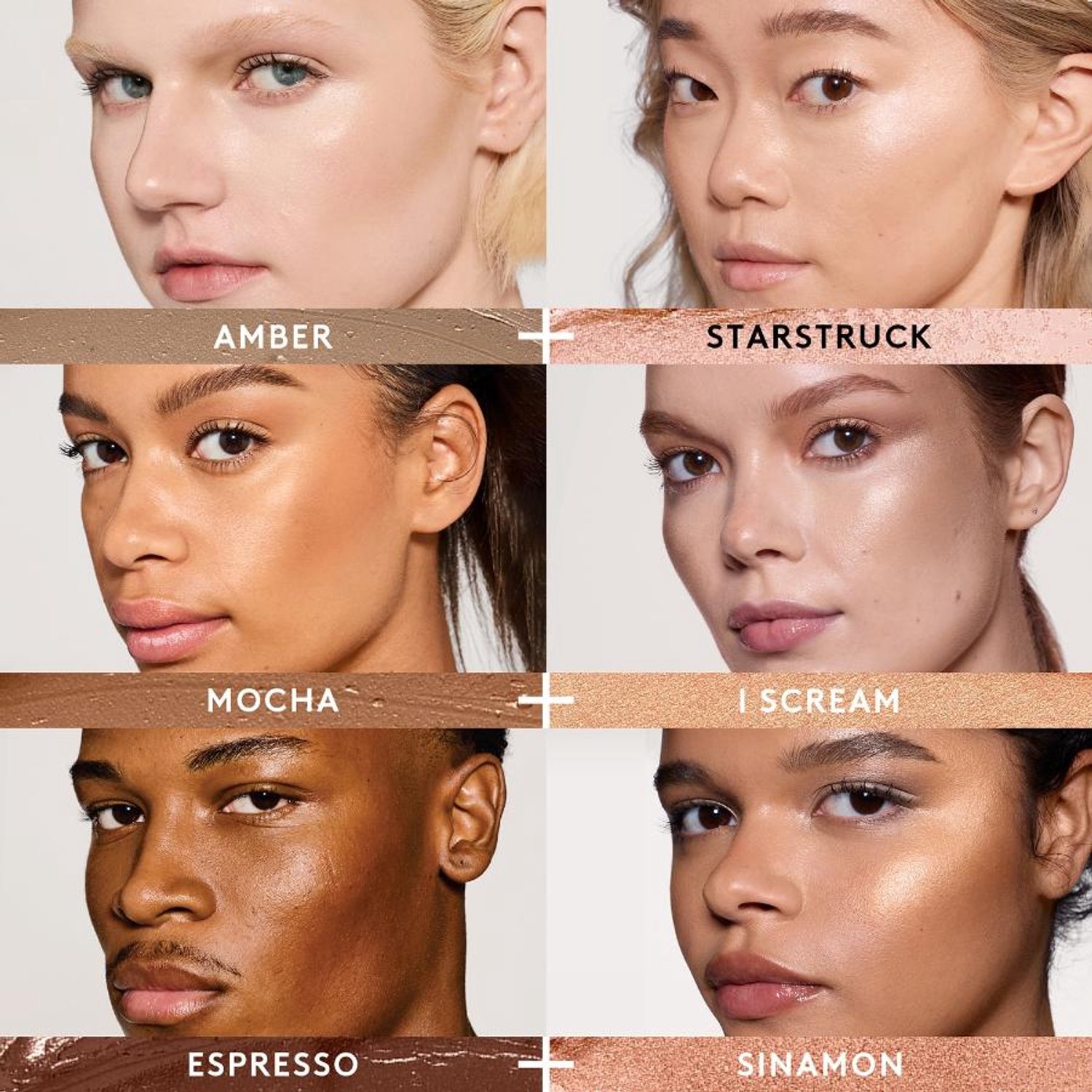 Fenty Beauty - Mini Match Stix Duo Contour & Highlighter - Mocha + I Scream (Clair/Medium) 2 x 2,8 g
