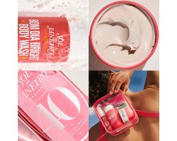 Sol de Janeiro - Bom Dia Bright Jet Set - Bom Dia Bright Cream 50 ml, Body Wash 90 ml & Cheirosa 40 Mist 30 ml - Reisset