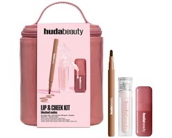 Huda Beauty Lip Cheek Set - Blushed Nudes Lip & Cheek Set