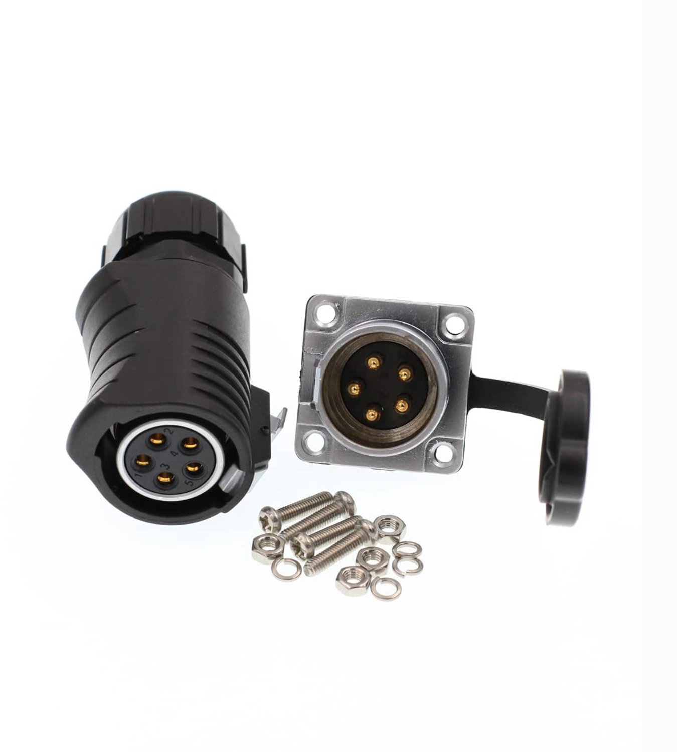 waterdichte connector LP20 - 9-13 mm - snelvergrendeling - geschikt voor RV en zonnepanelen - Vemera