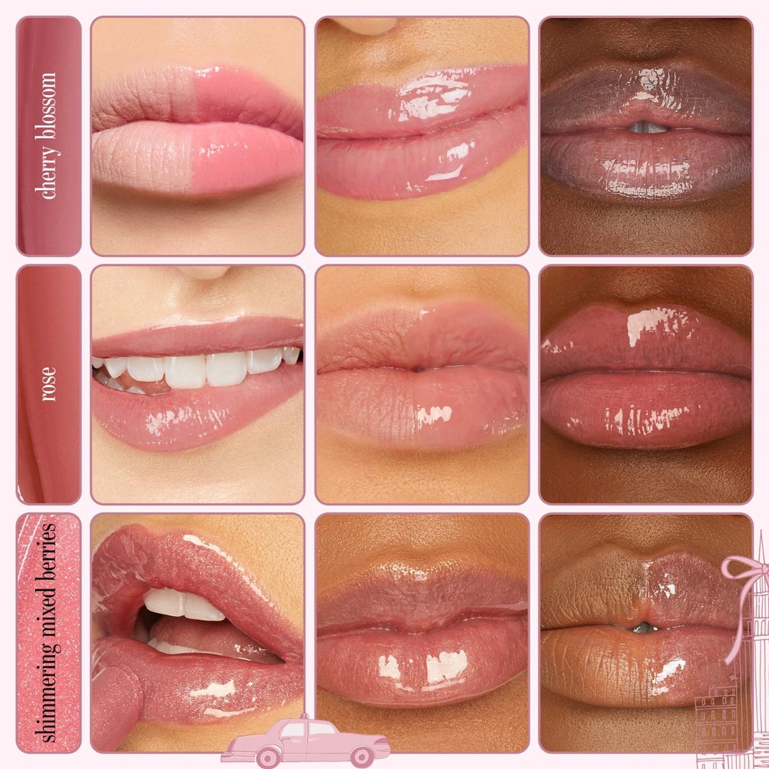 tarte - Don't Kiss & Tell Maracuja Juicy Lip Trio - 3 lipproducten - Make-up Cadeauset