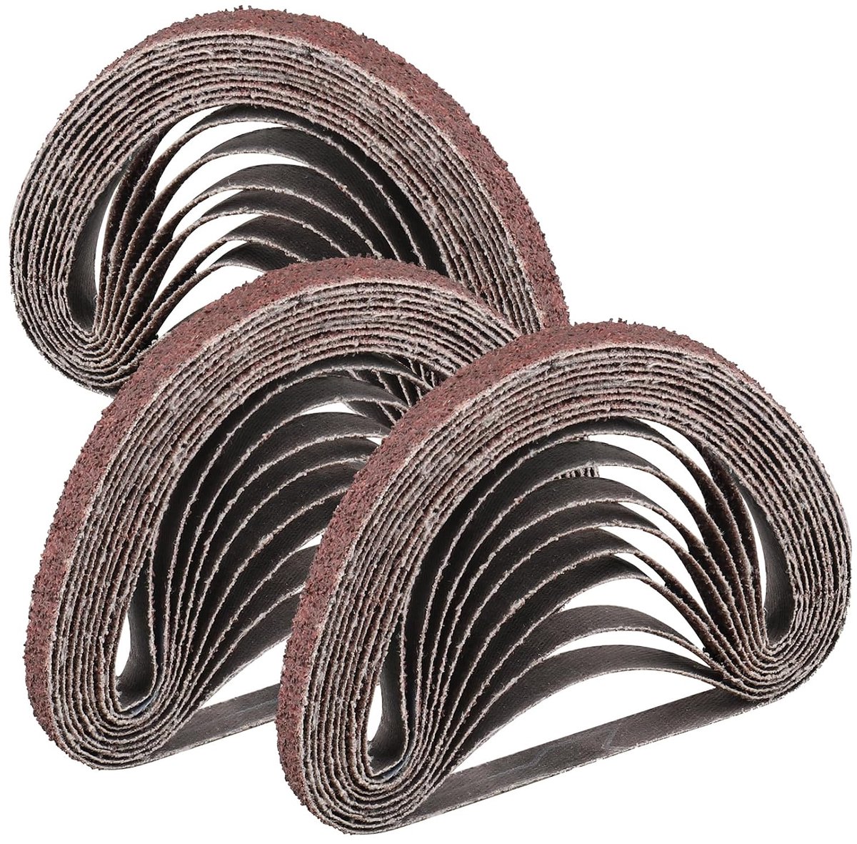 STEBRUAM Sanding belts 10 x 330 mm, 30 pieces grit size 40 sanding belt - ShopVlot