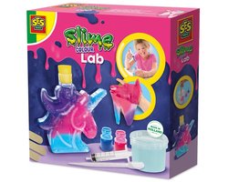SES Creative Slime Lab Slijm Unicorn - Kleurenlab met Unicorn Flesje - Voor Meisjes vanaf 5 Jaar - Schoencadeautjes Sinterklaas