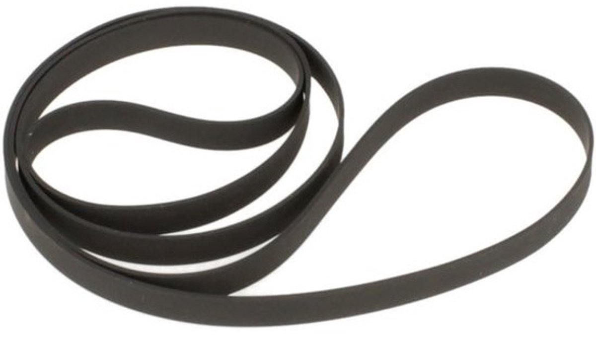 Platenspelerriem - aandrijfriem - voor muziek afspelen - specifiek ontwerp - plat - zwart