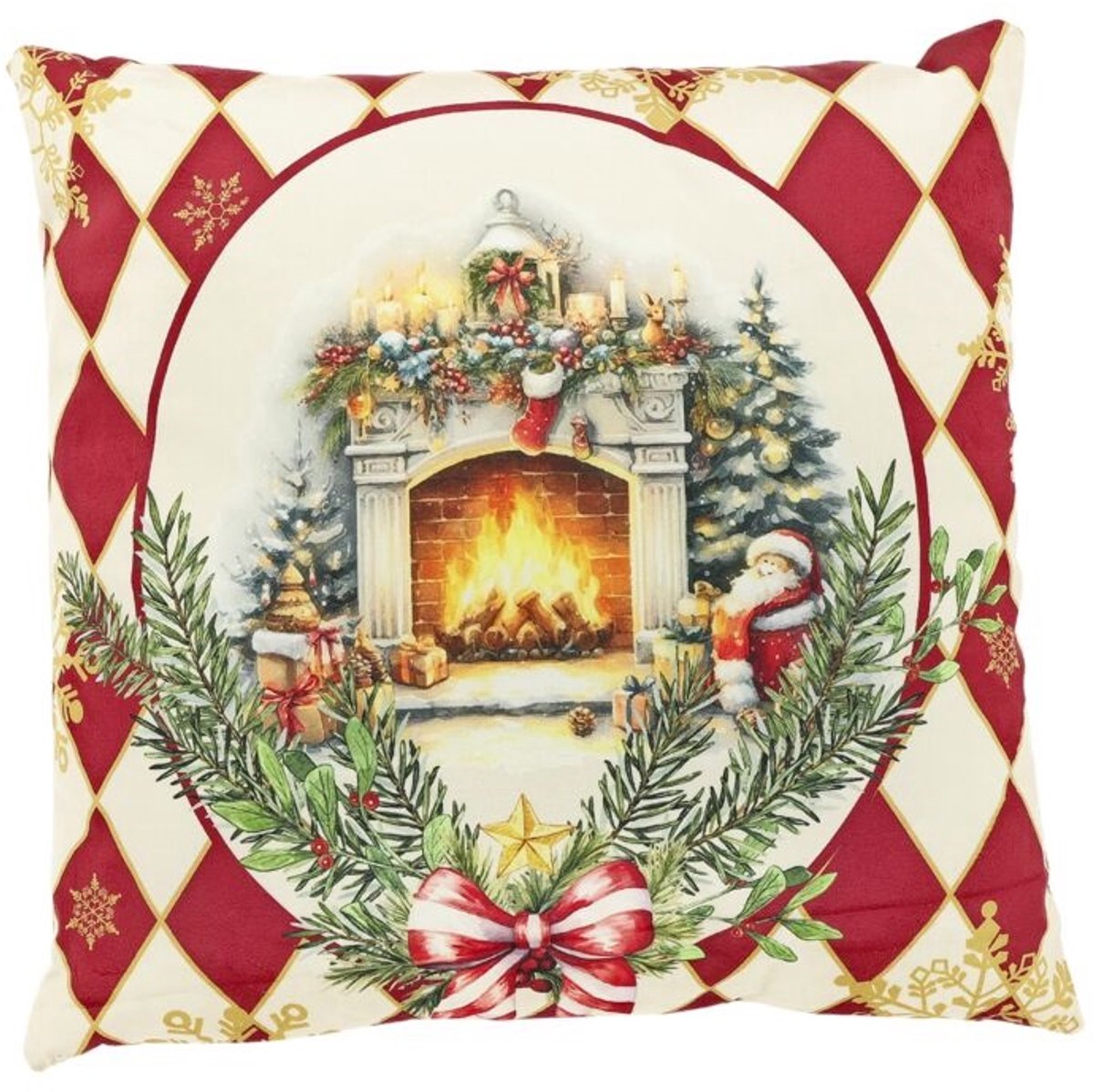 Unique Living Sierkussen Jana - 45x45cm - Multikleur