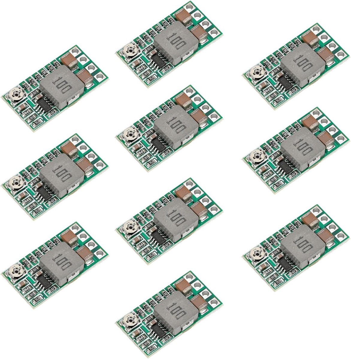 Image of 10pcs DC-DC Step Down Buck Converter 4.5-20V to 0.8-17V 5V 3A, Mini Step-Down Power Supply Module, 5V Regulator Module - ShopVlot