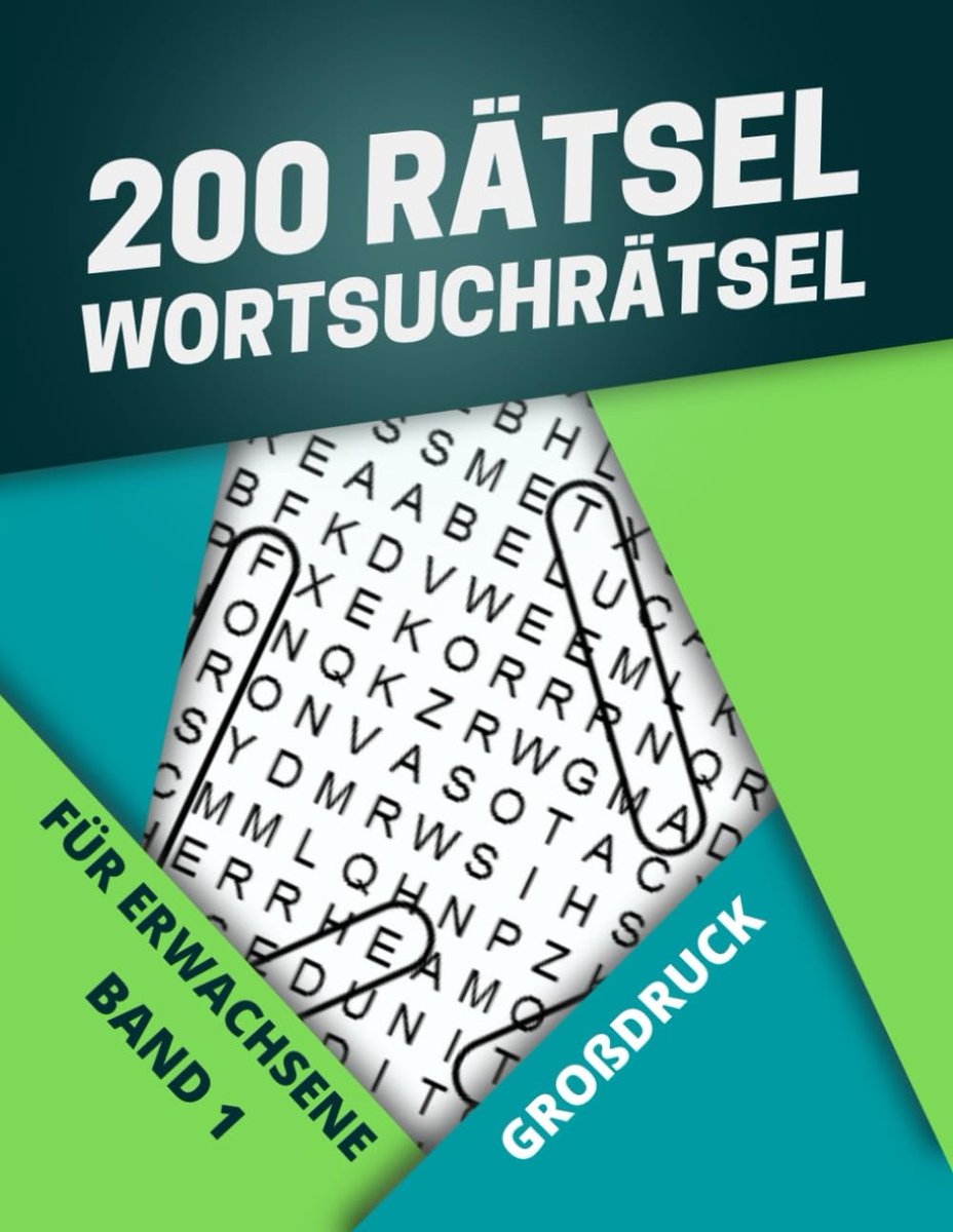 Wortsuchrätsel für Erwachsene: 200 Rätsel - 4000 Wörter Wortsuche - Großdruck - ShopVlot