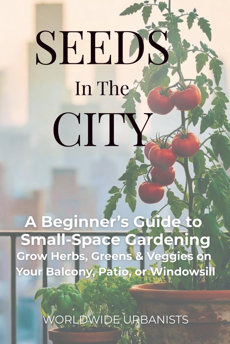 Seeds in the City: 80+ Crops, DIY Projects & Smart Systems for Balcony, Patio & Apartment Gardening - ShopVlot