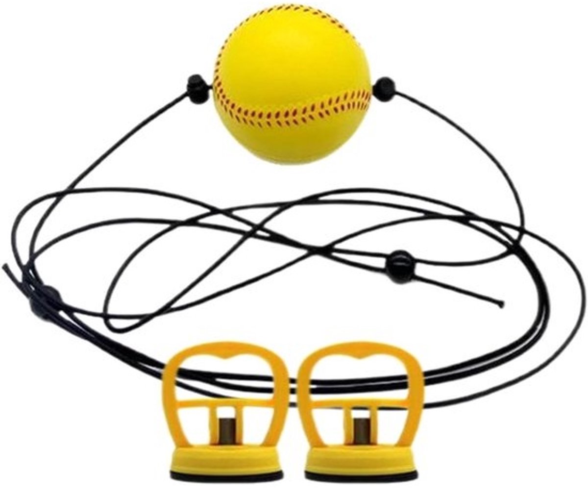 Bokszak met zuignap - Reactiebal trainingsbal - Voor betere bokstraining - Gereedschapsloze montage - 11.2 cm breed - Niet gespecificeerd