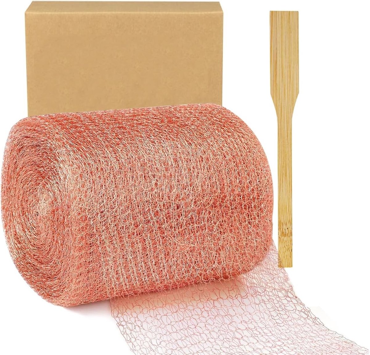 Koperen Fence voor Slakkenbescherming - Dubbele Laag Anti-Slakken Oplossing voor Tuinbedden en Bloembedden, 12.7 cm x 6 m