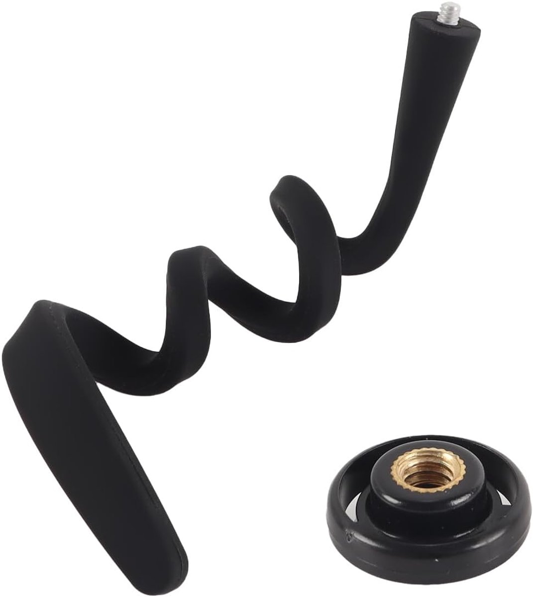 Mobiel camerastatief - Flexibel silicone - 360 graden rotatie - Geschikt voor smartphone en action cam - ShopVlot