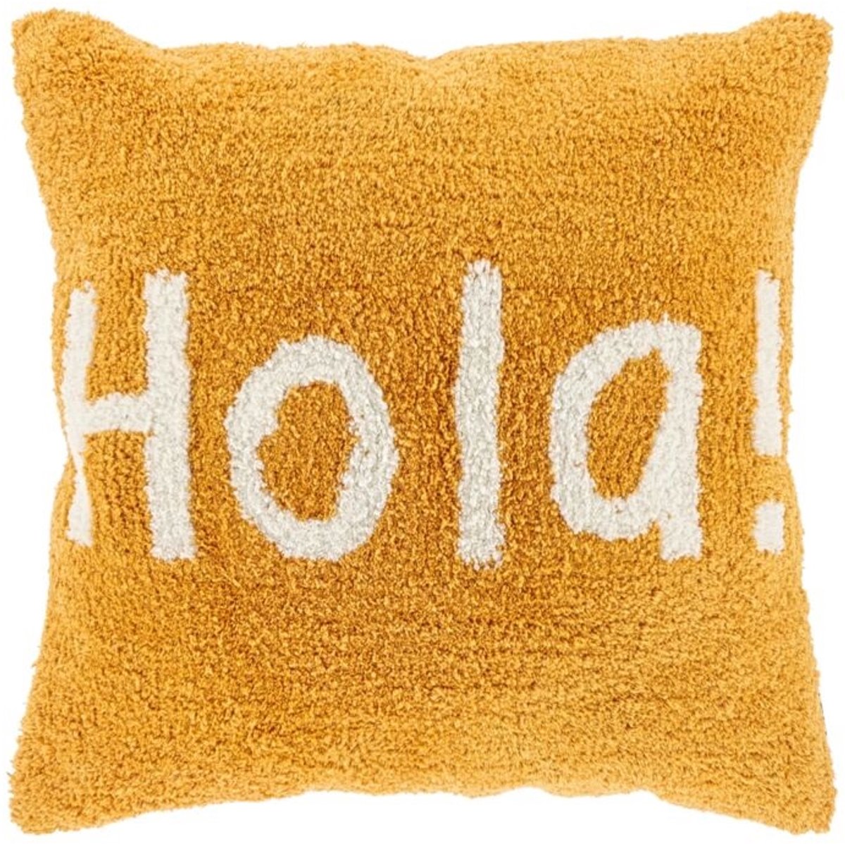 Unique Living Sierkussen Hola - Apricot - 45x45cm Oranje