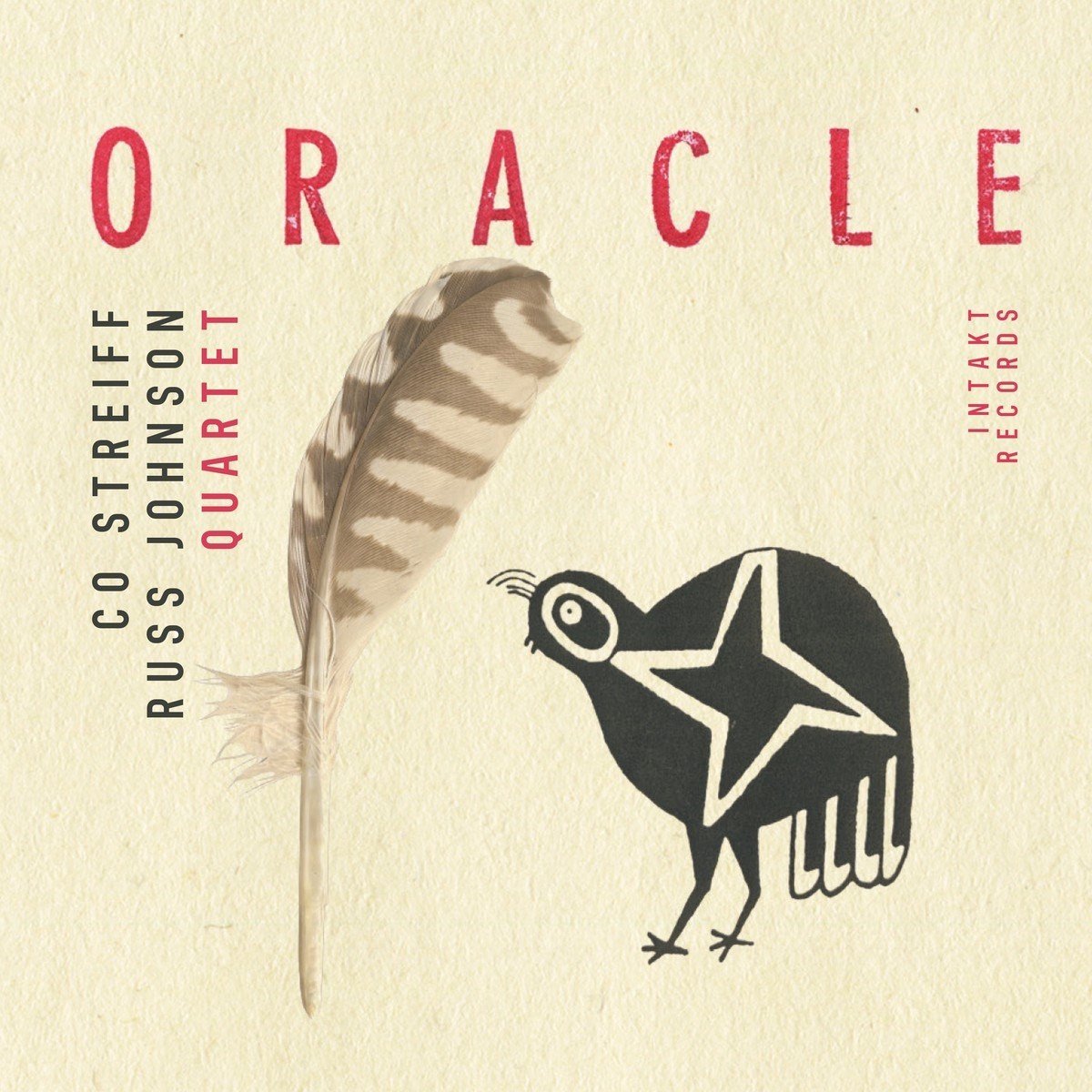 Co Streiff Russ Johnson Quartet, Russ Johnson, Co Streiff, Christian Weber, Gerry Hemingway - Oracle (CD)