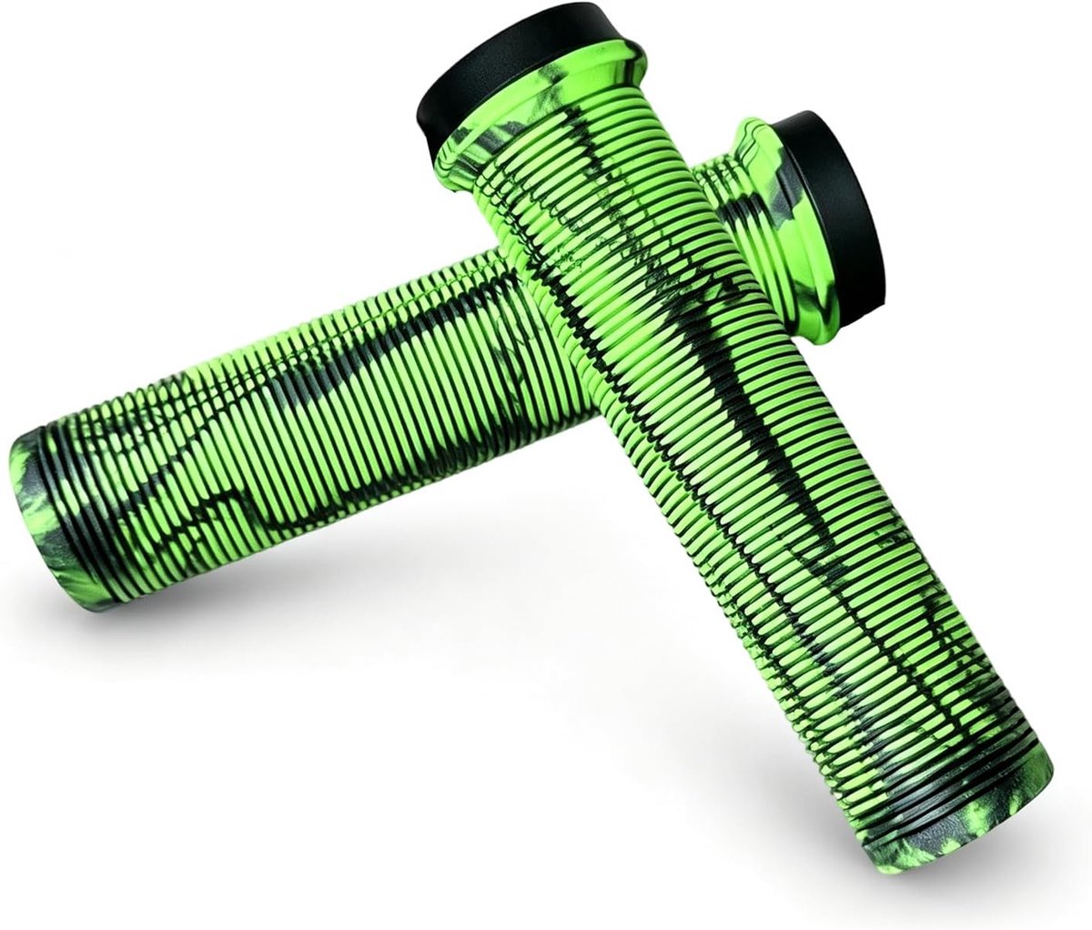 MTB-handgrepen 22 mm - aluminium slot - ergonomisch - antislip grip - ShopVlot