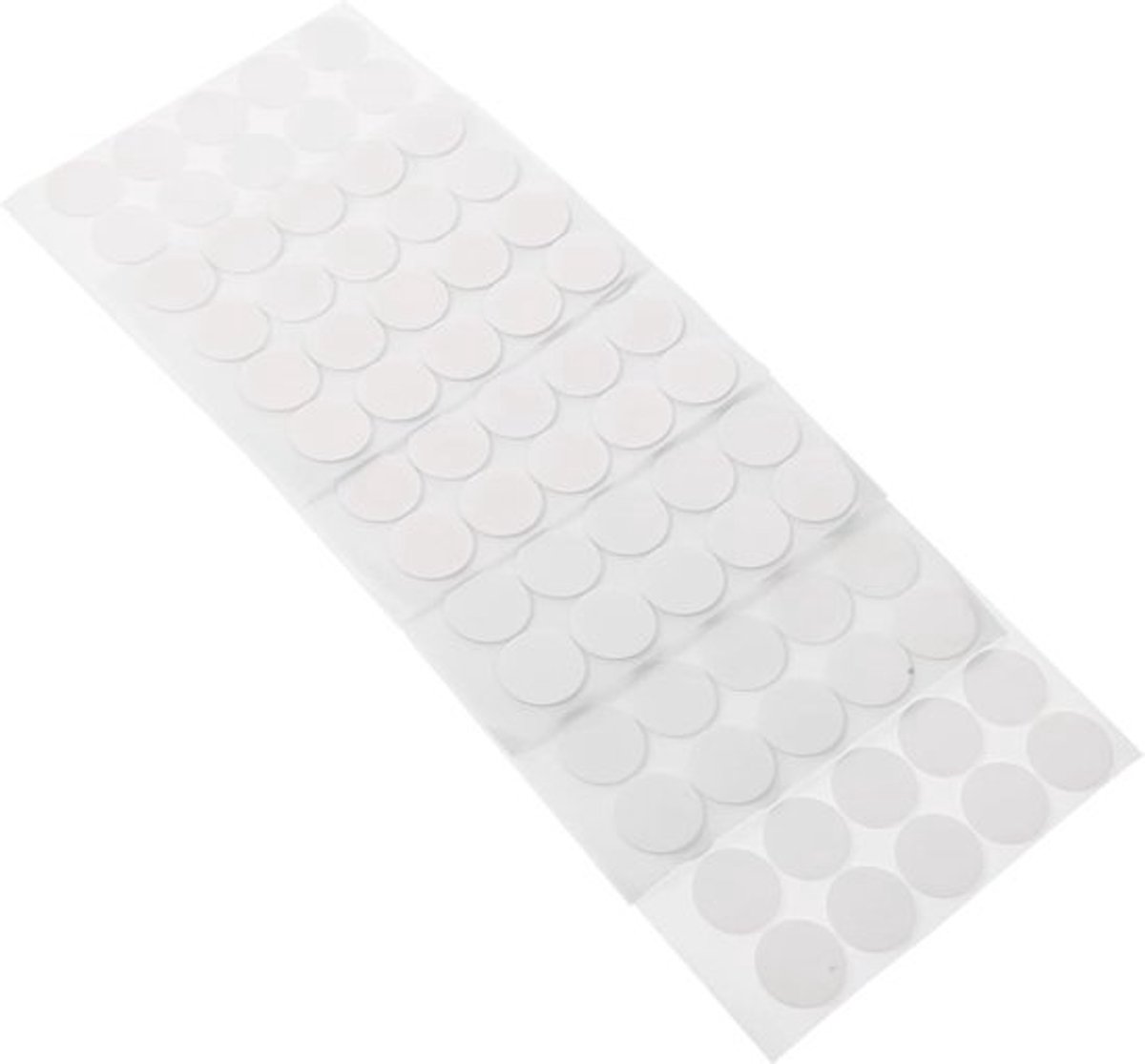 Kaarslontstickers - Dubbelzijdige hechting - Voor kaarsen maken - Hittebestendig schuim - 2x2 cm - Rond
