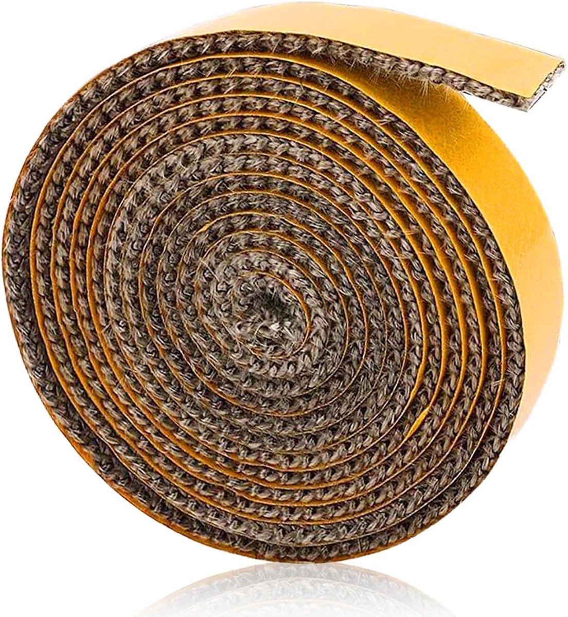 SnelShoppen - Sealing Cord voor Kachel, Zelfklevende Sealing Tape, Hittebestendige Oven Sealing Tape, 3mm x 15mm x 30cm, Voor Kachel Deuren, Rookoven,