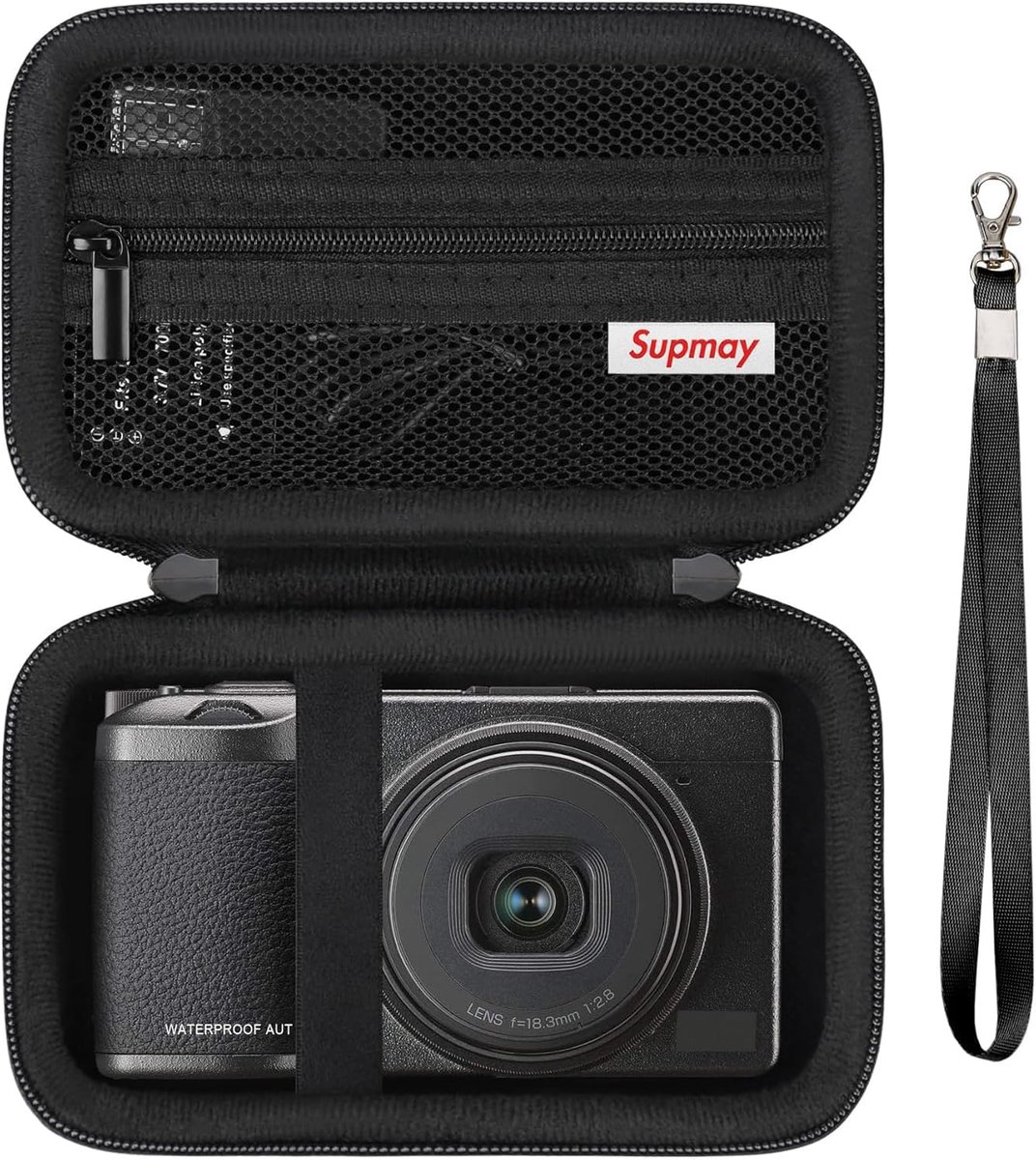 Draagtas voor Ricoh GR IIIx, III, II - Perfecte pasvorm - Volledige bescherming - Ideaal voor onderweg - ShopVlot