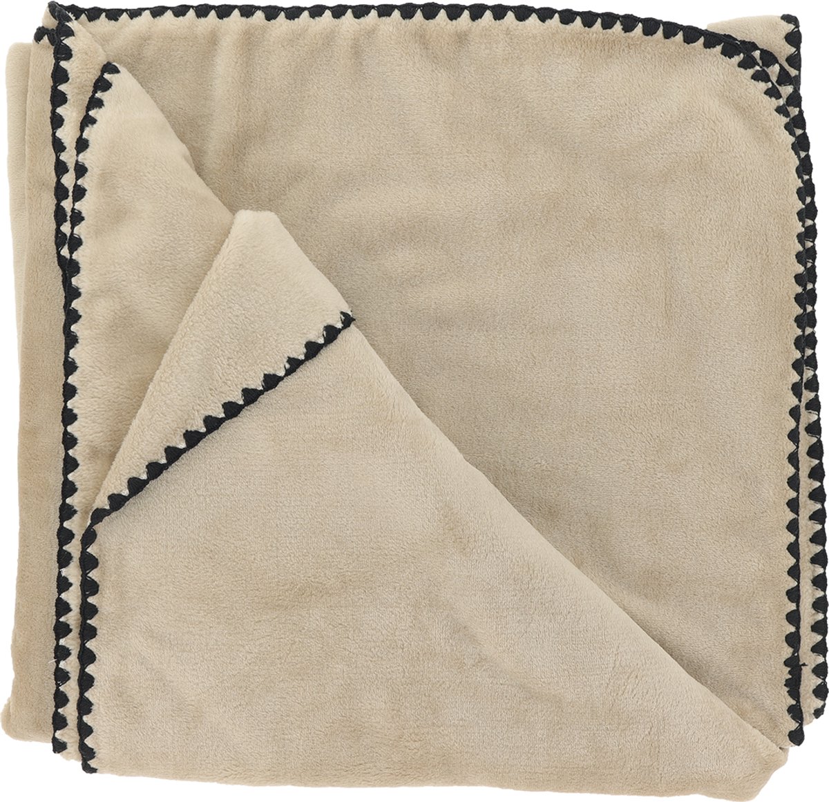 Unique Living Plaid Jade 140x180cm - Chateau Grey Grijs