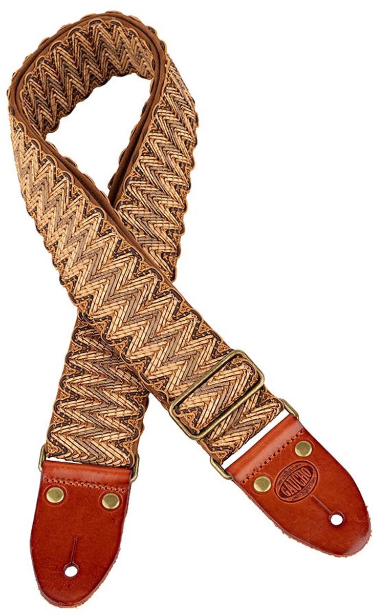 Gaucho GST-1040 Grass Series Gitaarband met Suède Achterzijde