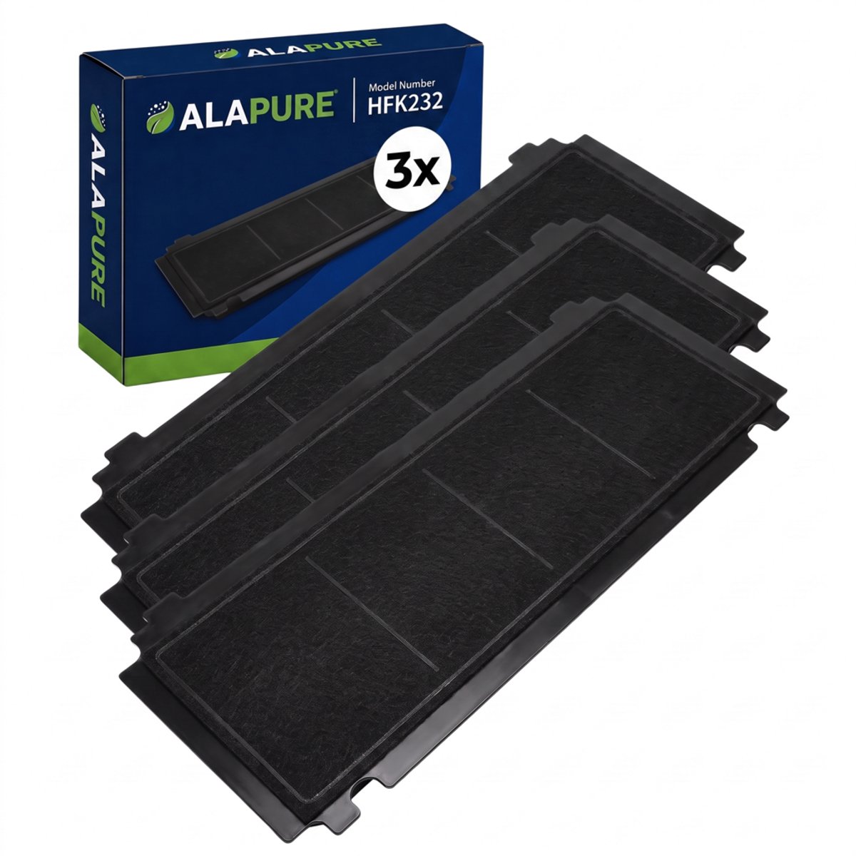 3x Koolstoffilter voor Airforce AFFCA2329i