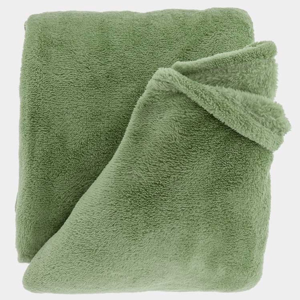 Unique Living Plaid Justin Tea Green -220x240cm Groen