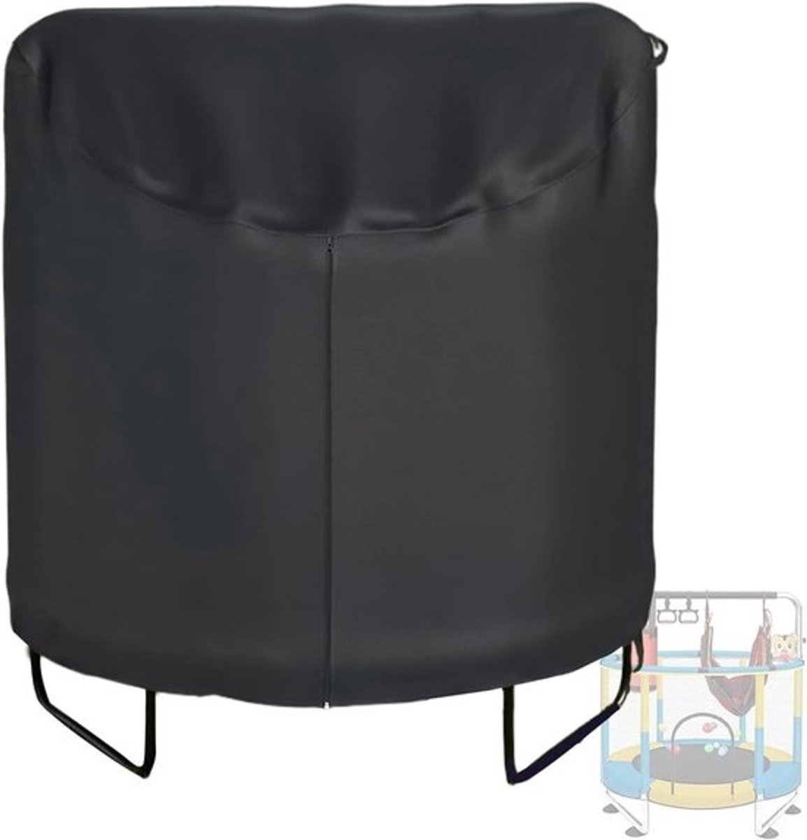 Trampolinehoes - Buitenhoes - voor springbed - Bescherming - voor buiten - Waterdicht - duurzaam - 127 x 60 cm
